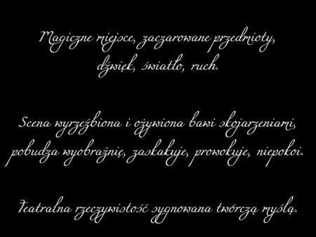 Scenografia - Dorota Banasik